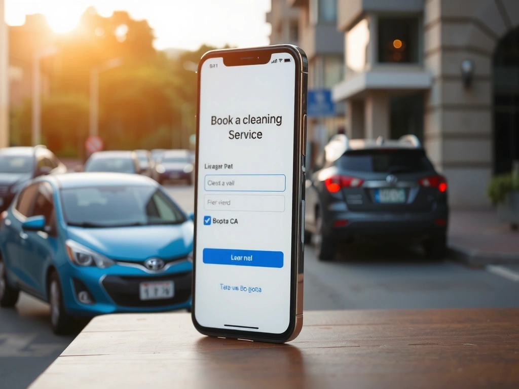 Interfaz móvil de agendamiento