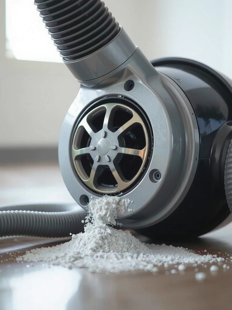 Extracción de polvo fino